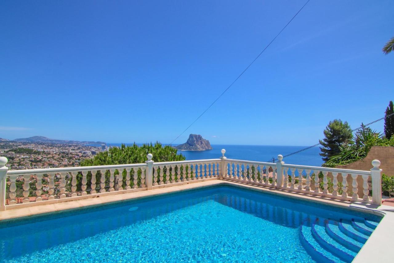 Villa Con Piscina Y Vistas Al Mar - Mar 27 H Calpe Exterior photo